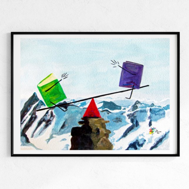 Comptabilité Poster Art Balance des livres (Créateur téléchargé)