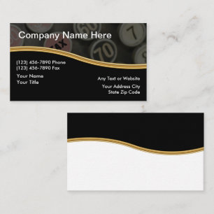 Comptable Cartes de visite modernes