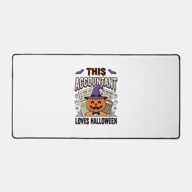 Comptable d'Halloween Drôle Saison fiscale effraya (Recto)