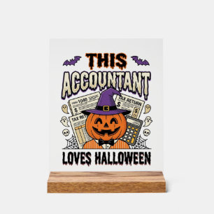 Comptable Halloween Drôle Saison fiscale effrayant