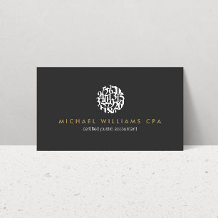Comptable moderne, Carte de visite comptable