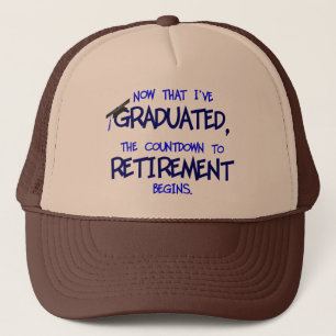 Compte à rebours du casquette de retraite