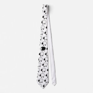 Compte de la cravate de moutons