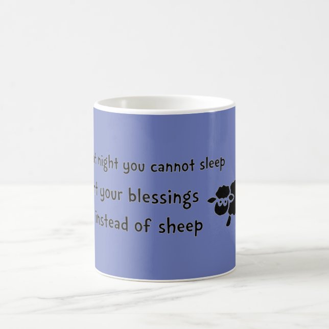 Comptez votre tasse de bénédictions (Centre)