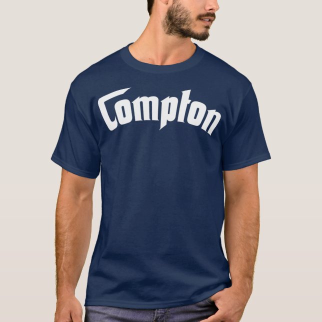 Compton California Gangsta Rap DJ Gangstas Thugs T-Shirt (Front)