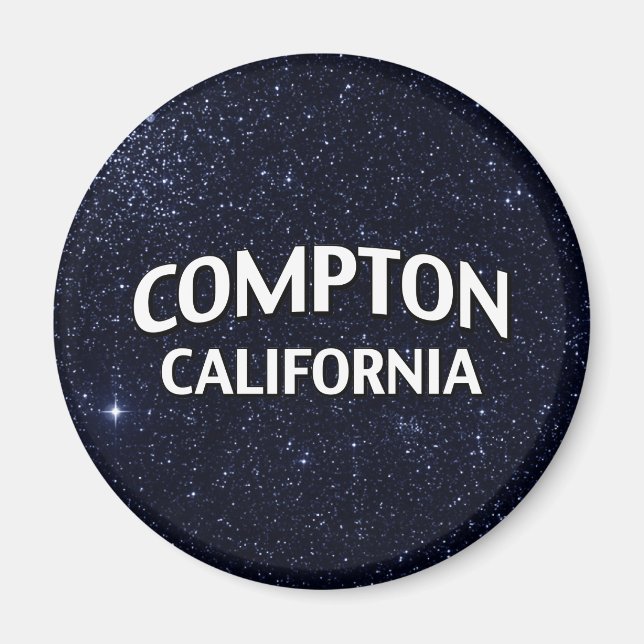 Compton California Magnet (Front)