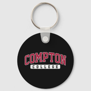 Compton College Arch Retro Vintage Design For Men Keychain