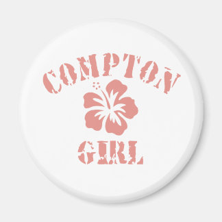 Compton Pink Girl Magnet