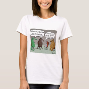 COMPULSIVE EATERS ANONLYMOUS with CUTE ANIMALS T-Shirt