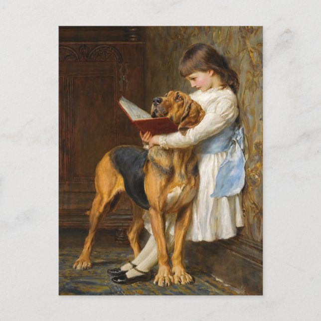 Compulsory Education | Briton Riviere Postcard (Front)
