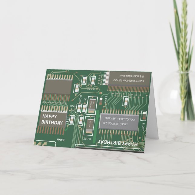 computer birthday card (Front)