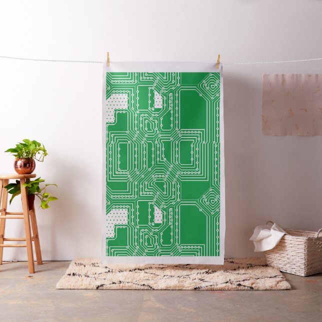 Computer board pattern fabric (In Situ)