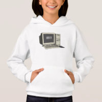 Computer cartoon illustration 