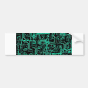 computer chip ecig skin/matrix bumper sticker