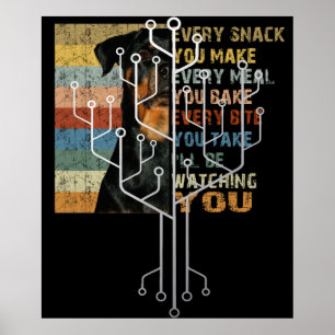 Computer Chip Tree Programmer Coder Engineer Tech Poster
