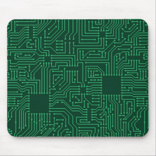 Computer circuit board mouse pad