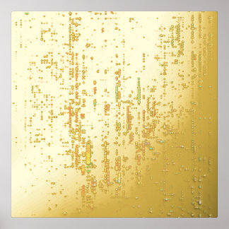 computer code written in smole foil prints