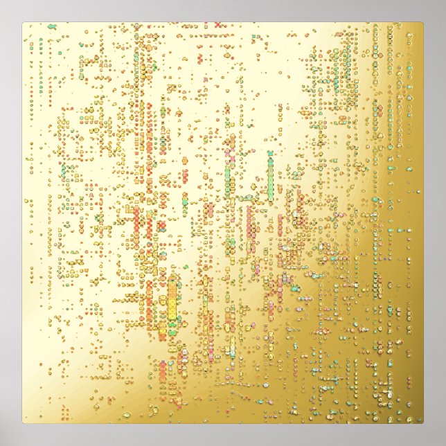 computer code written in smole foil prints (Front)