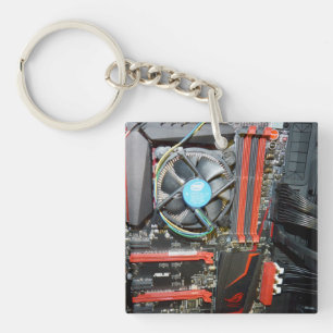Computer Components Parts, Keychain