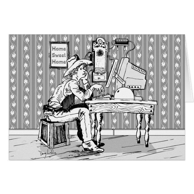 Computer Cowboy (Front Horizontal)