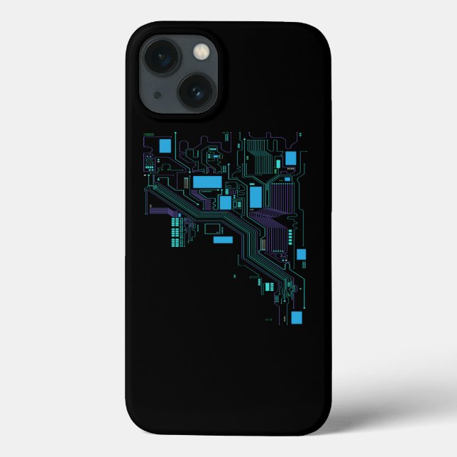 Computer Cpu Computer Scientist Hacker Case-Mate iPhone Case (Back)