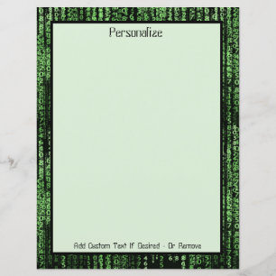 Computer Data Matrix Program Personalized