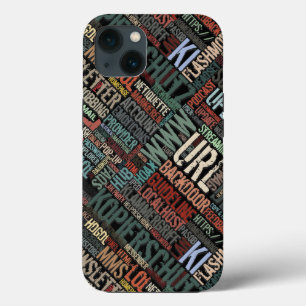 Computer Dictionary in Colours iPhone 13 Case