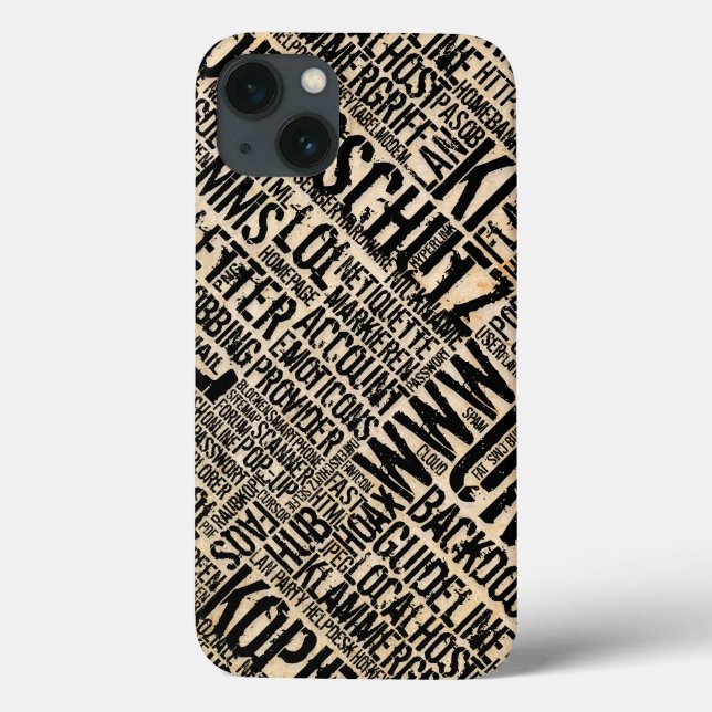 Computer Dictionary - vintage Case-Mate iPhone Cas Case (Back)