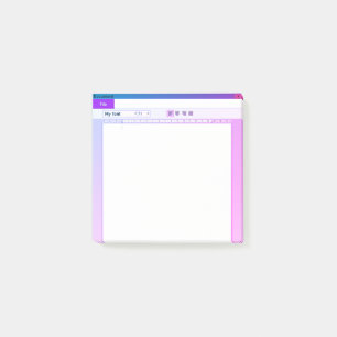 Computer document Post-it® Notes