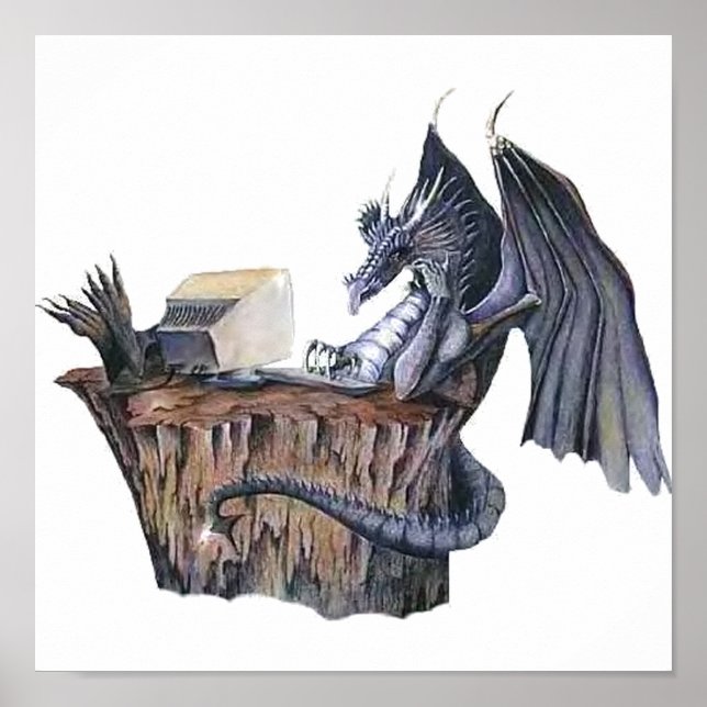 Computer Dragon Poster (Front)