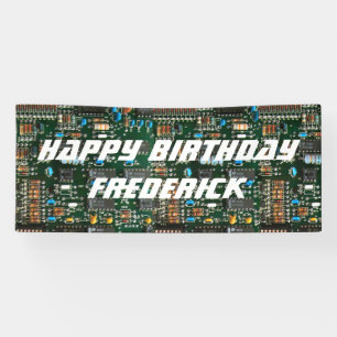 Computer Electronics PCB Frederick Banner