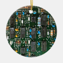 Computer Electronics Printed Circuit Board Image