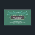 Computer engineer Science Circuit Board Coding Business Card<br><div class="desc">Computer engineer Science Circuit Board Coding</div>