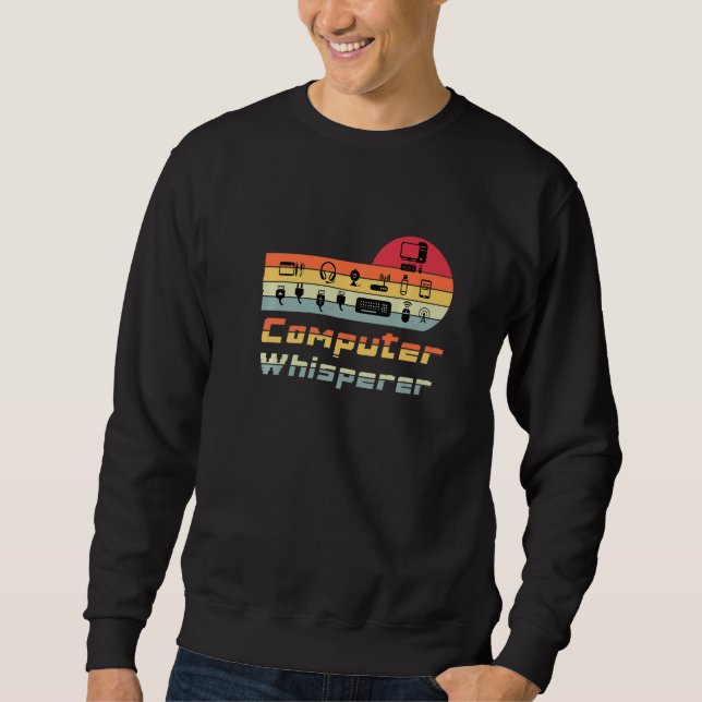 Computer Engineering Equipment Programmer Or Coder Sweatshirt (Front)