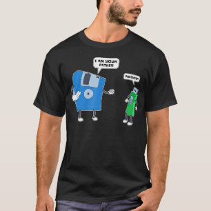 Computer Engineering I Mens Father Son Floppy Dis T-Shirt