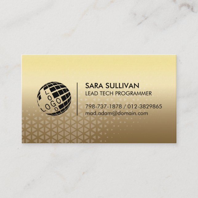 Computer Engineering Technical Business Card (Front)