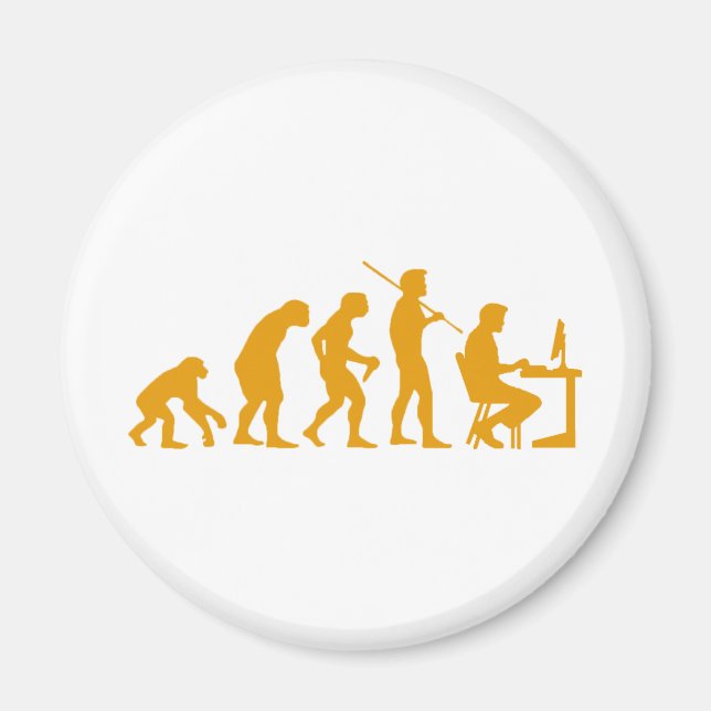 Computer Evolution Magnet (Front)