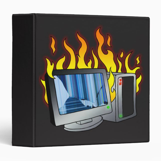 Computer Fire Binder (Front/Spine)
