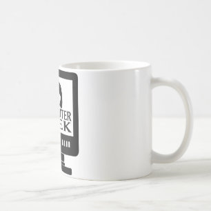 Computer Geek Girl Female Coffee Mug
