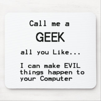 Computer Geek Mouse Pad
