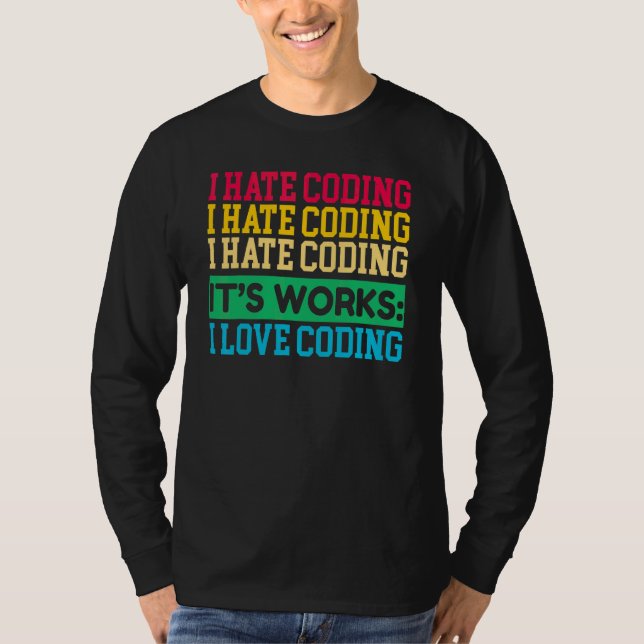 Computer Geek Saying Programming T-Shirt (Front)