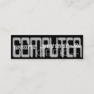 Computer Geek - Social Media Personal Card