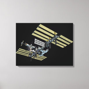 Computer generated view 10 canvas print