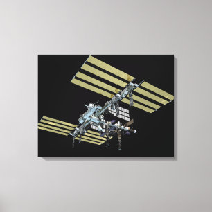 Computer generated view 11 canvas print