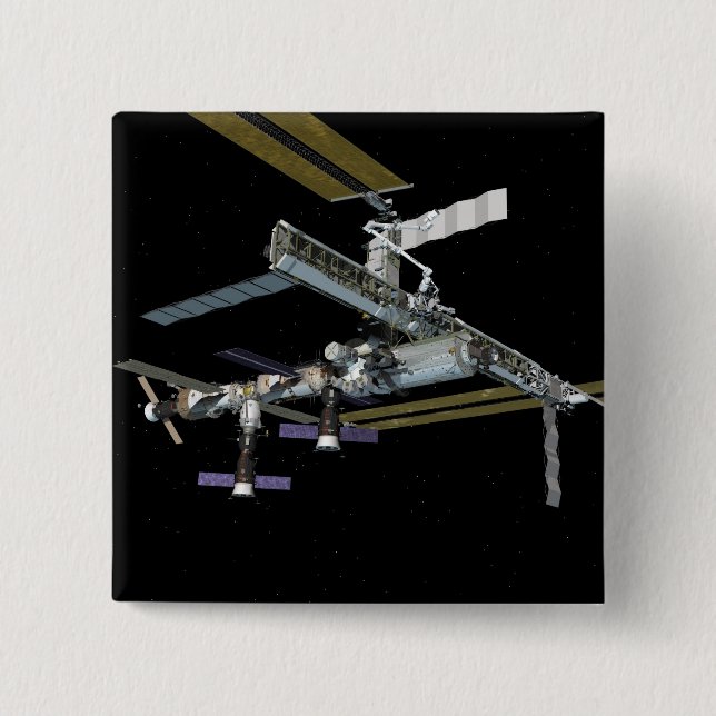Computer generated view 19 2 inch square button (Front)