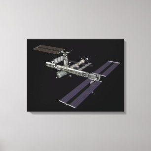 Computer generated view 20 canvas print