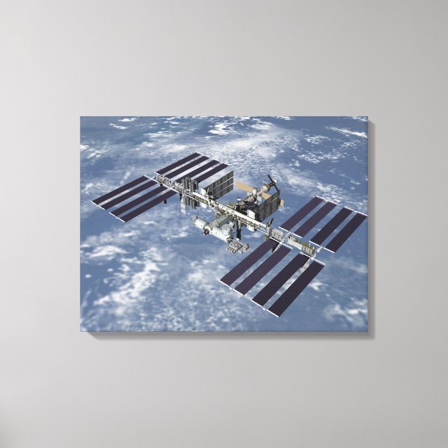 Computer generated view 2 canvas print (Front)