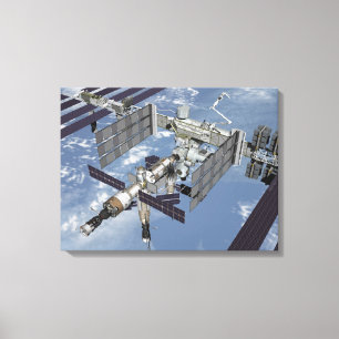 Computer generated view 8 canvas print