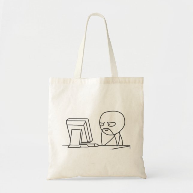 Computer Guy Meme‏ - Bag (Front)