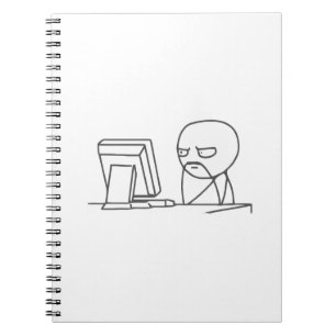 Computer Guy Meme - Notebook